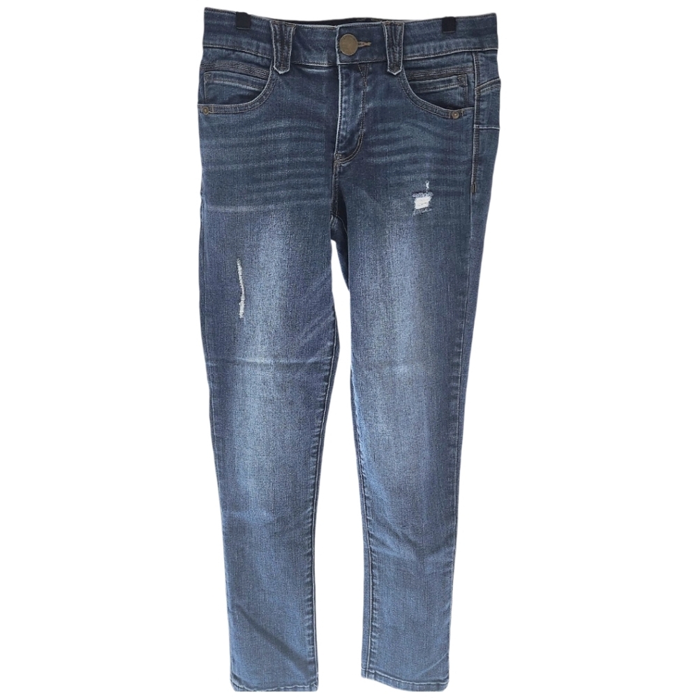 Democracy Absolution Distressed Skinny Jeans Size 2 Blue